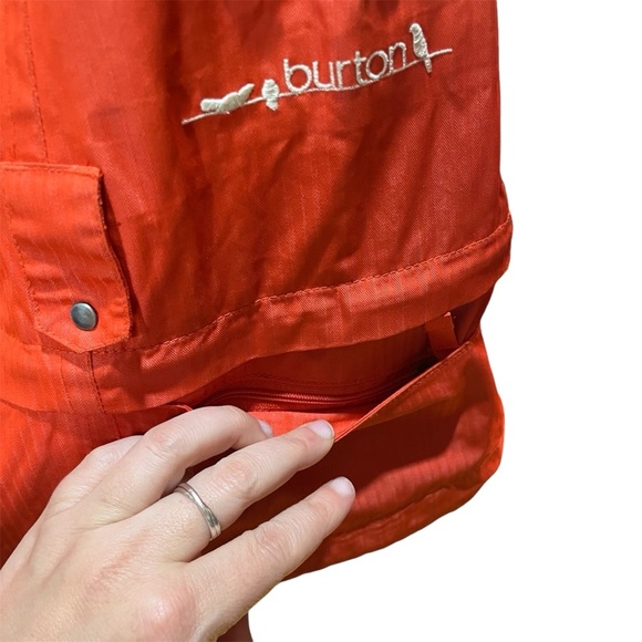 BURTON ~ Women’s Orange Ski/Snowboard After Hours Jacket Hooded Small - Picture 2 of 15